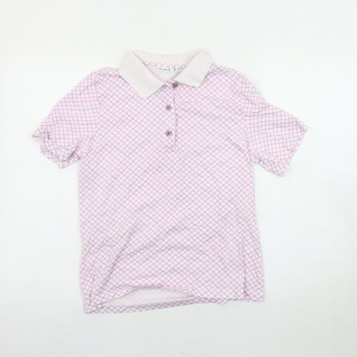 One Up Golf Men's Multicoloured Polo Shirt S