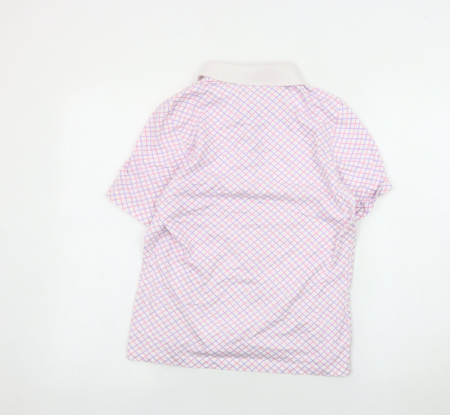 One Up Golf Men's Multicoloured Polo Shirt S