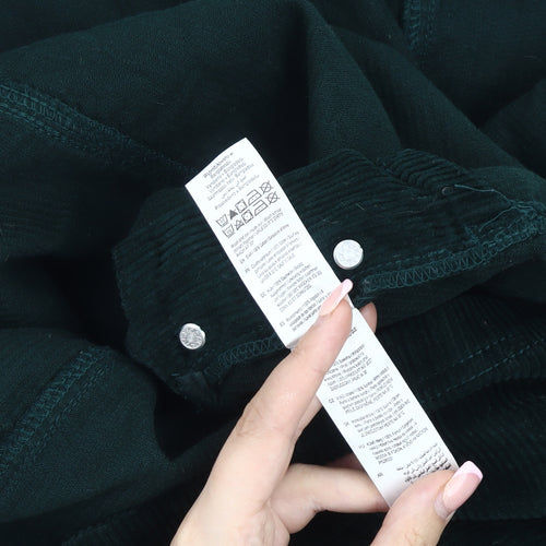 Casual Collection Black Corduroy Pinafore Dress