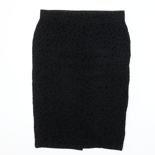 Marks and Spencer Women's Black Pencil Skirt, Size 14