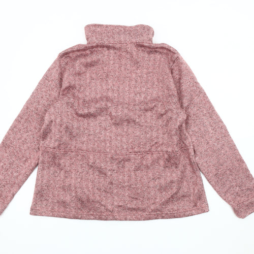 Lands' End Men's Pink XL Herringbone Jacket Casual