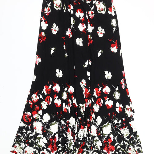 Marks and Spencer Women's Midi Floral A-Line Skirt