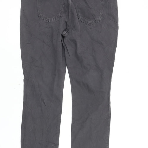 Tu Men's Grey Chino Trousers - Size 14 Slim Fit
