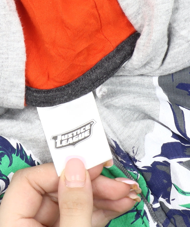 Justice League Boys Multicoloured Onesie 5-6 Years