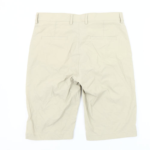 Golfino Beige Chino Shorts Unisex Size 40 New