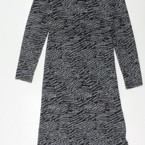 Marks and Spencer Women's Black Midi Sheath Dress