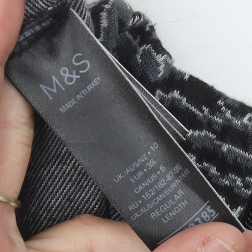 Marks and Spencer Women's Black Midi Sheath Dress