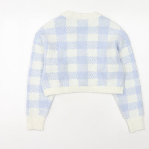 L.A. Hearts Women's M Multicoloured Check Cardigan