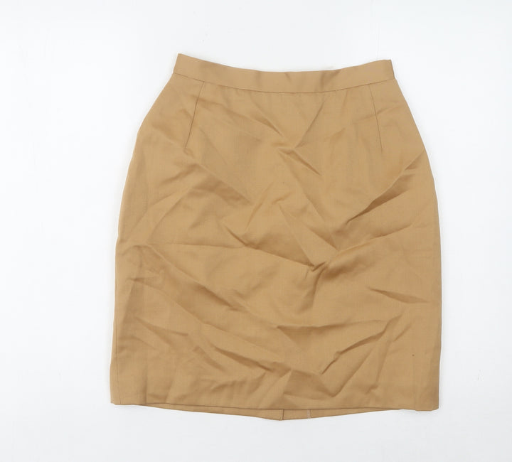 Eligoz Women's Beige Pencil Skirt Size 10