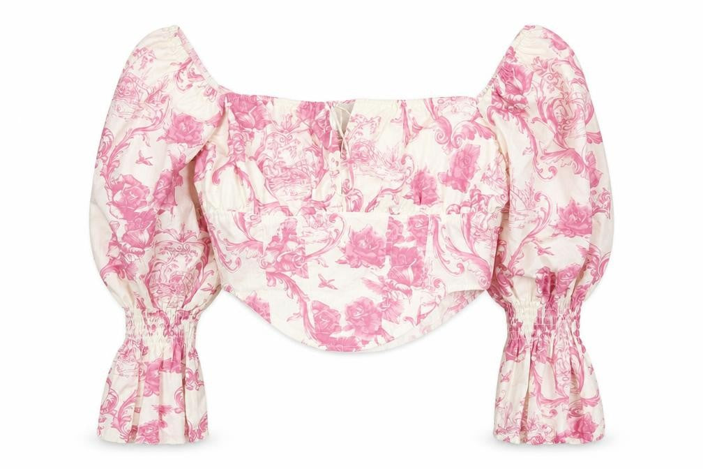 Missguided Women's Pink Off-Shoulder Blouse Size 10
