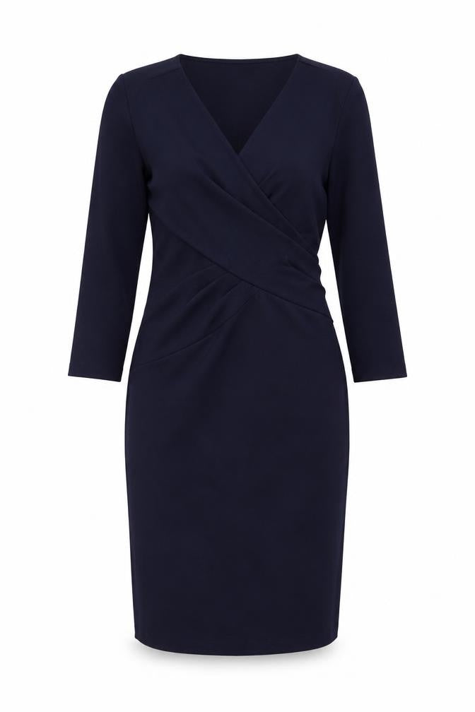 Diane von Furstenberg Women's Blue Sheath Dress Size 8
