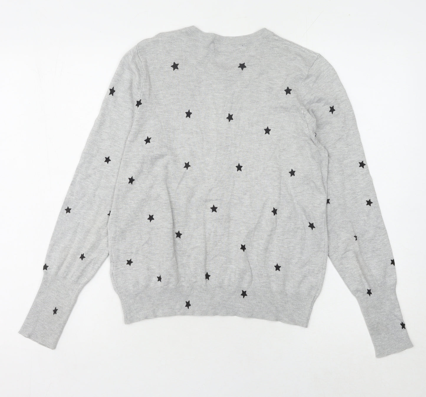 Marks and Spencer Women's Grey Star Cardigan Size 14