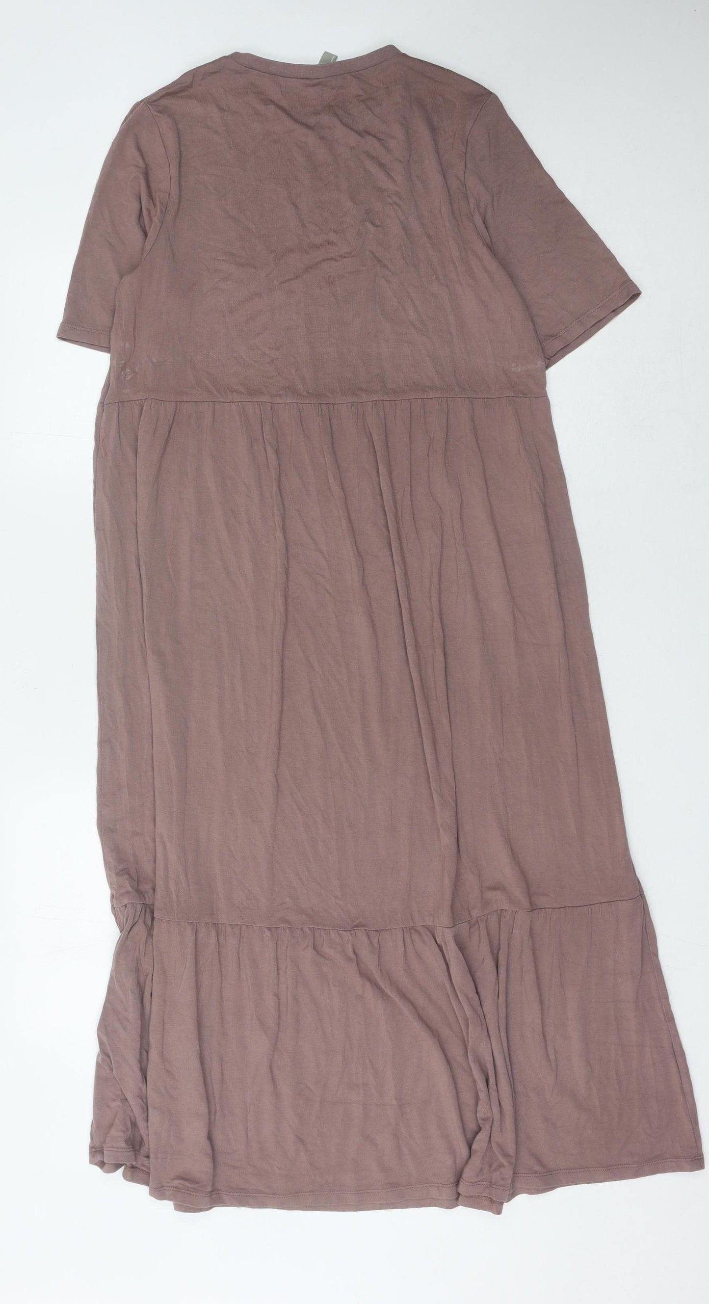 ASOS Women Brown Shift Dress Size 10
