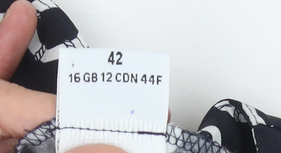 Lucia Black Women's Top Size 16