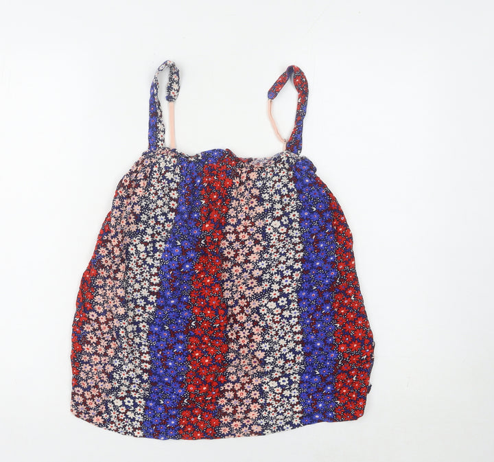 Women's Multicoloured Floral Camisole Tank Top Size 10