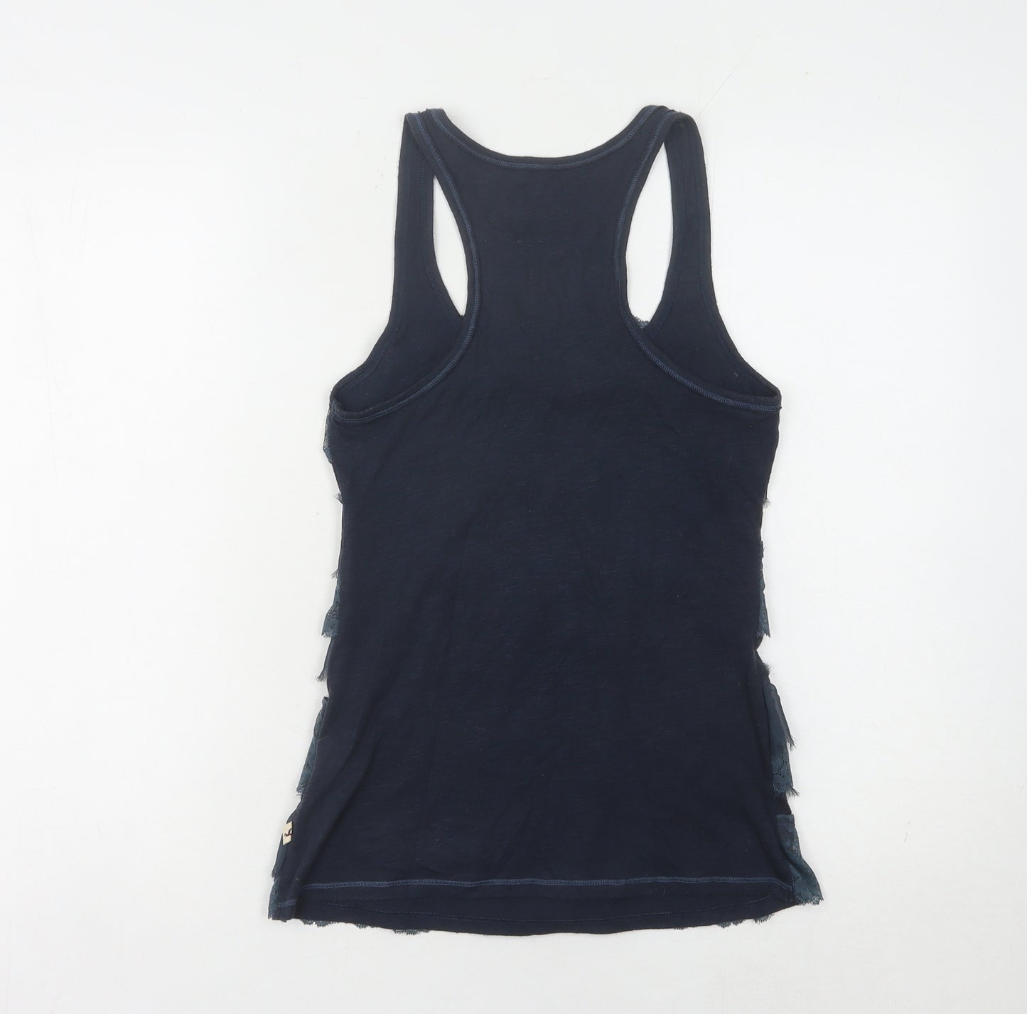 Hollister Women's Blue XS Ruffle Tank