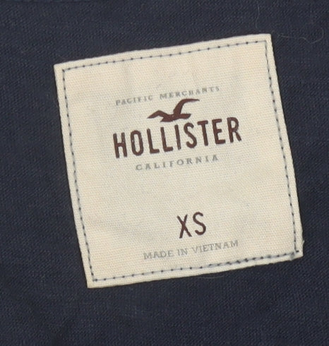 Hollister Women's Blue XS Ruffle Tank