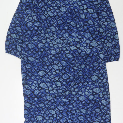 Adini Women's Blue Dress L Cotton
