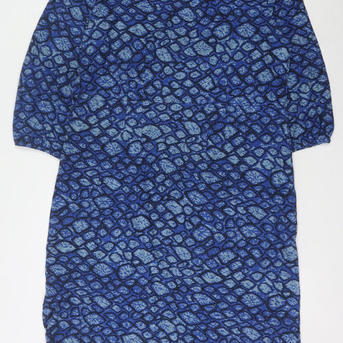Adini Women's Blue Dress L Cotton