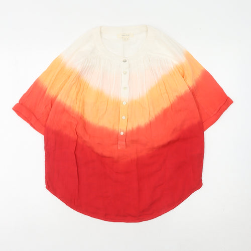 White Stuff Women's Multicoloured Size 8 Blouse