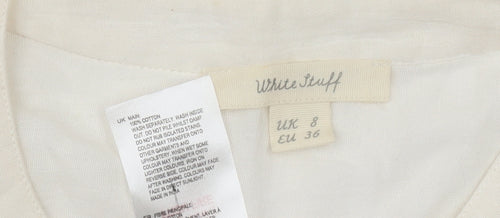 White Stuff Women's Multicoloured Size 8 Blouse