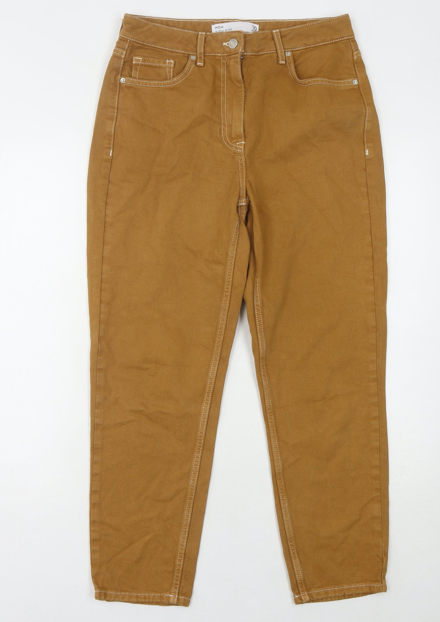 Next Women's Brown Mom Jeans Size 10 Regular