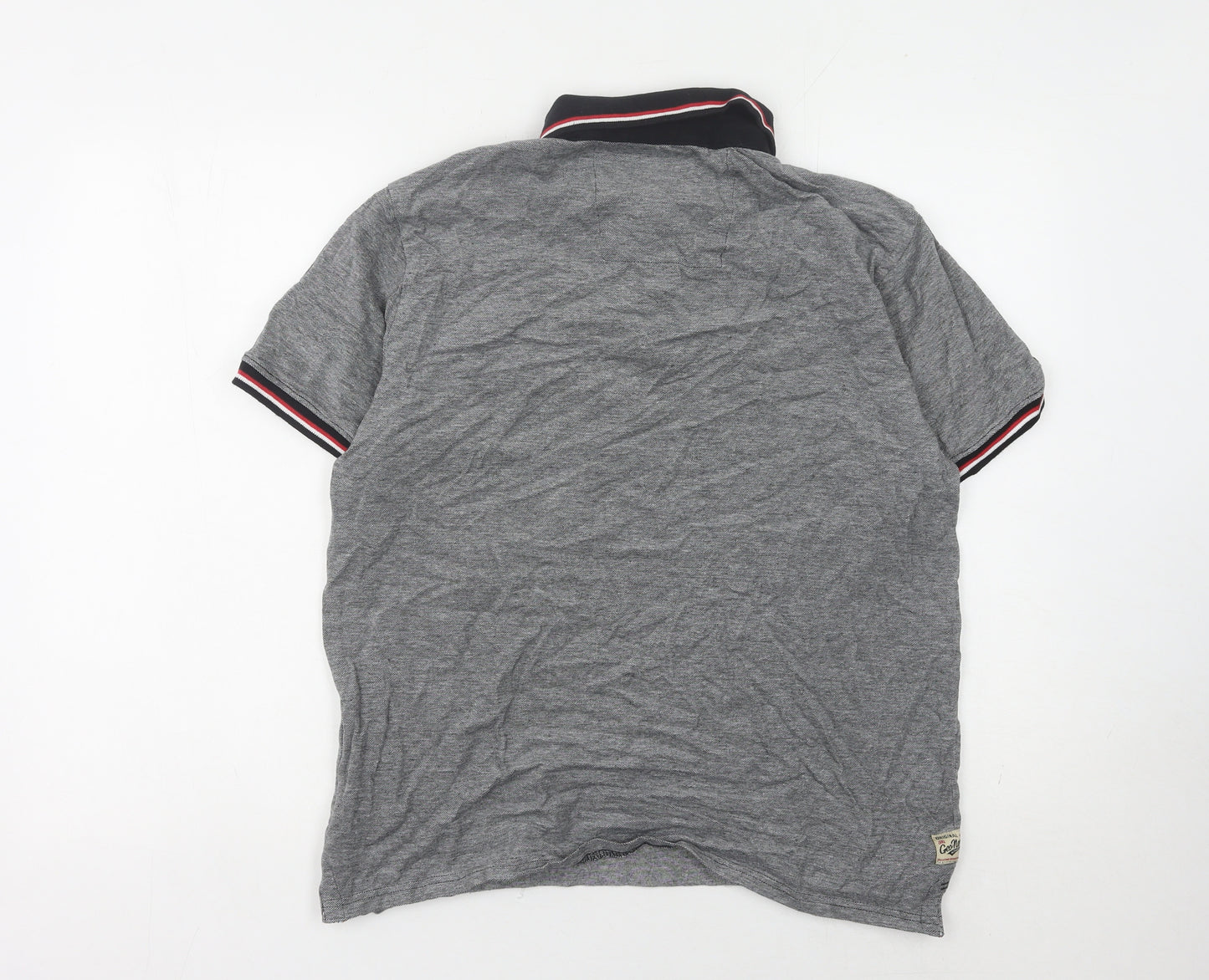 Geographical Norway Men's Grey Polo Shirt XL