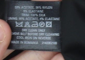 Coast Women's Size 8 Black Strapless Formal Gown