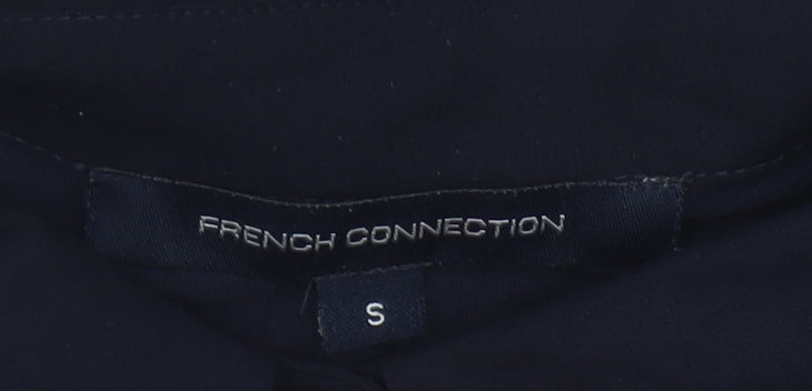 French Connection Women's Black Button-Up Shirt Size S