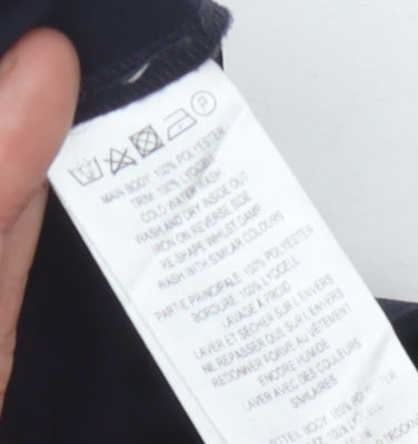 French Connection Women's Black Button-Up Shirt Size S