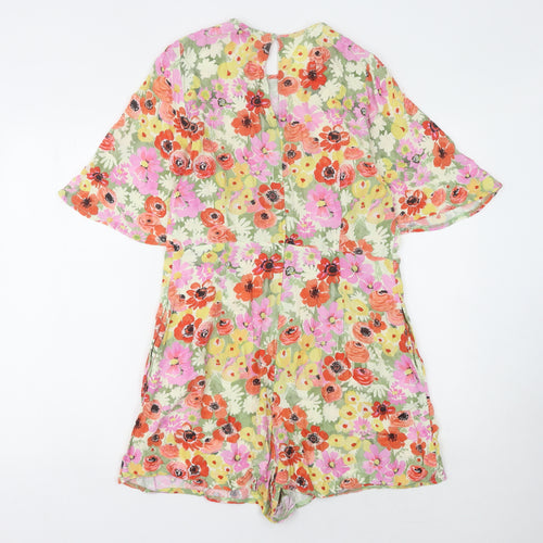 Nobody's Child Women’s Multicoloured Floral Playsuit