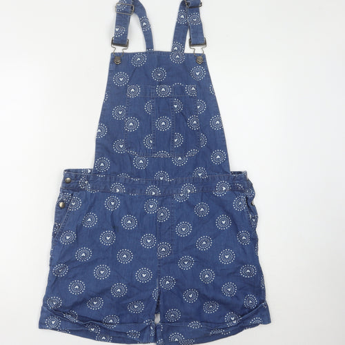 Disneyland Paris Dungaree Playsuit, Women, Blue, Size 4
