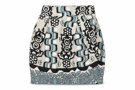 Front view of By Malene Birger Women's Multicoloured Tulip Skirt, size 8
