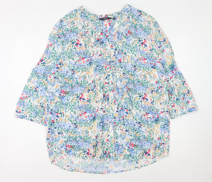 ISLE Essentials Women’s Floral Tunic Blouse, Size 22