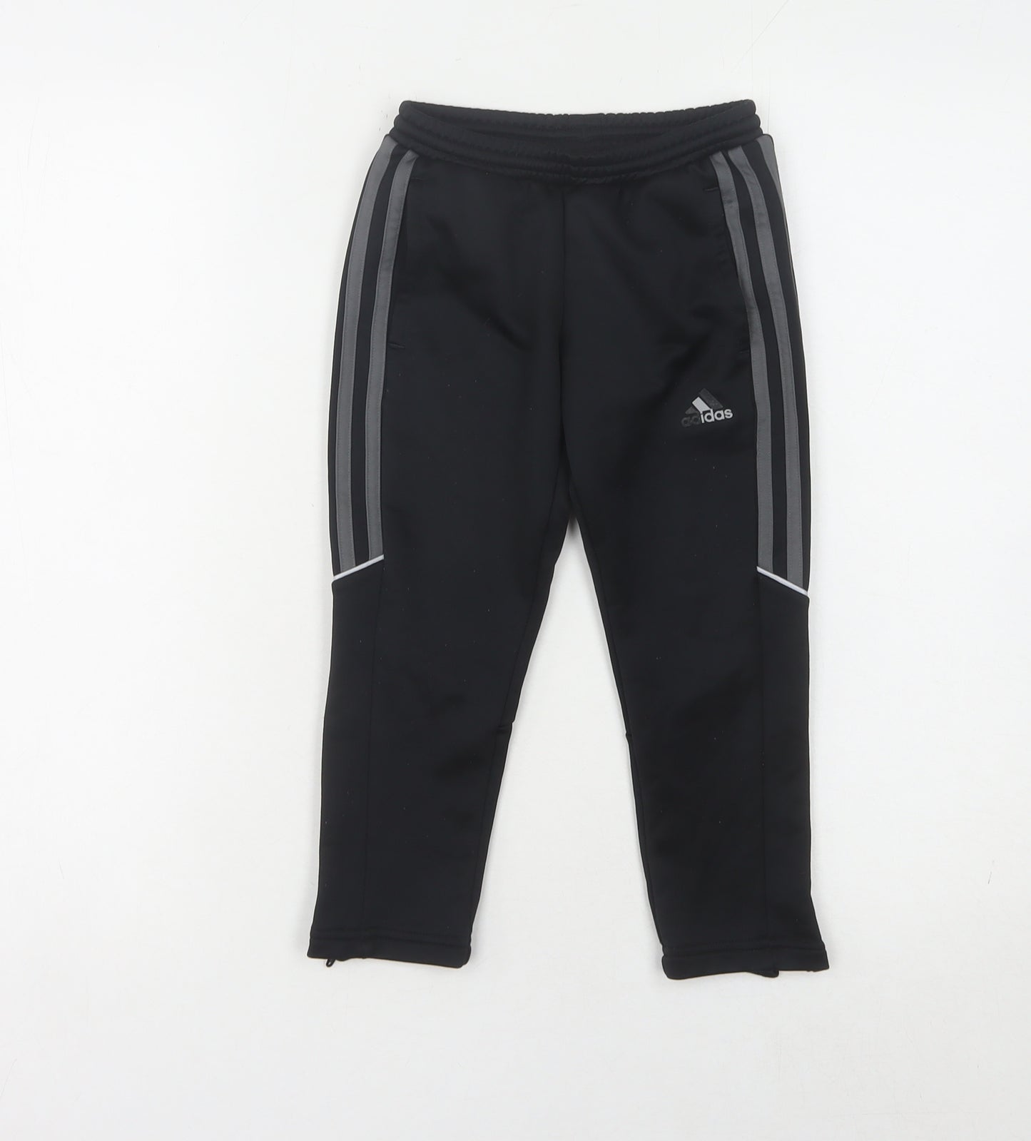 Adidas Boys Black Jogger Trousers 4 Years