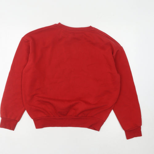 Disney Women’s Red XS Mickey Mouse Sweatshirt