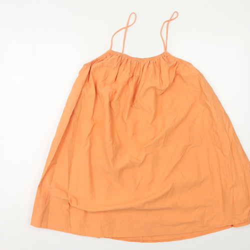 Missguided Orange Women's Slip Dress Size 10