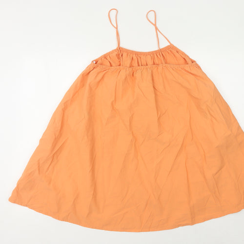 Missguided Orange Women's Slip Dress Size 10