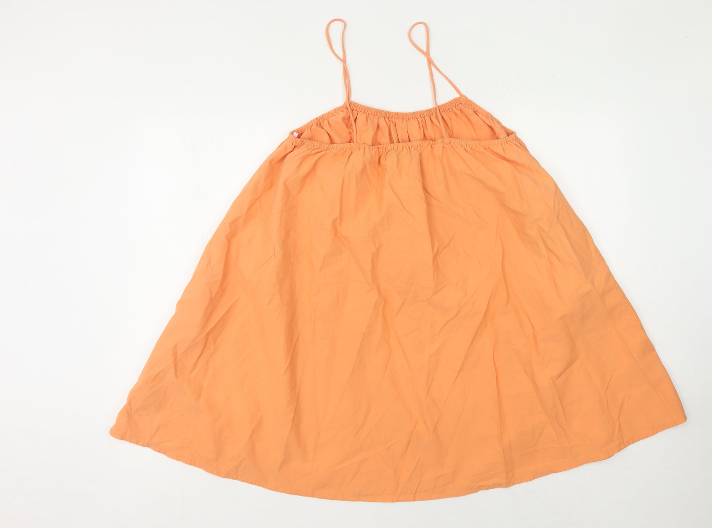 Missguided Orange Women's Slip Dress Size 10