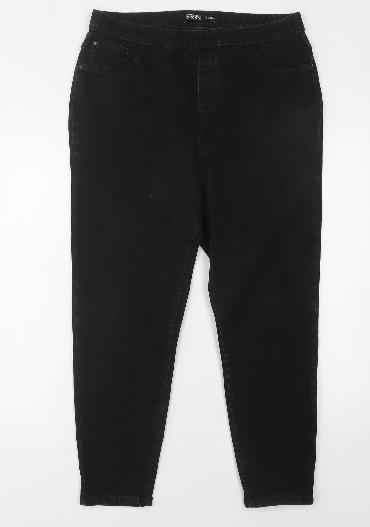 George Women's Black Jegging Size 16