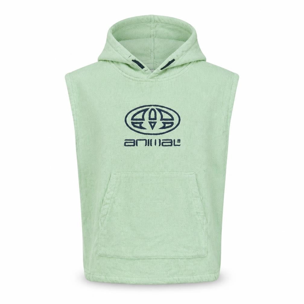 Animal Boys Green Small Hoodie Logo Design Hooded