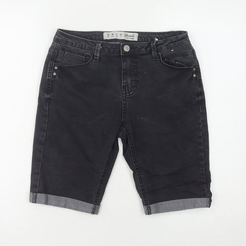 Denim Co Women's Black Bermuda Shorts Size 10