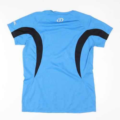 Spalding Women's Blue Athletic T-Shirt M