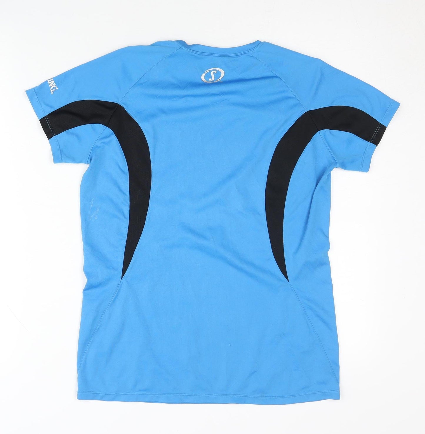 Spalding Women's Blue Athletic T-Shirt M