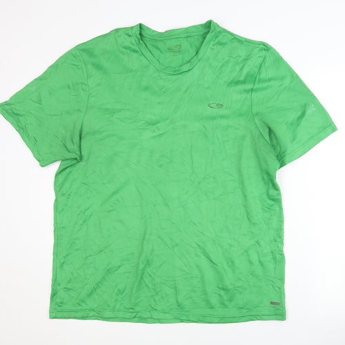 Champion Men's Green T-Shirt, Size L