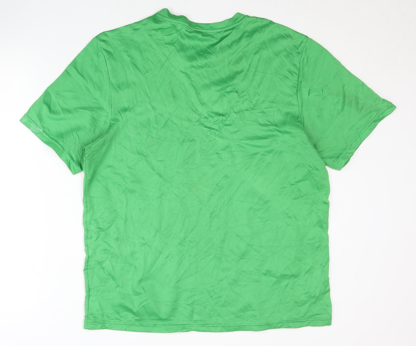 Champion Men's Green T-Shirt, Size L
