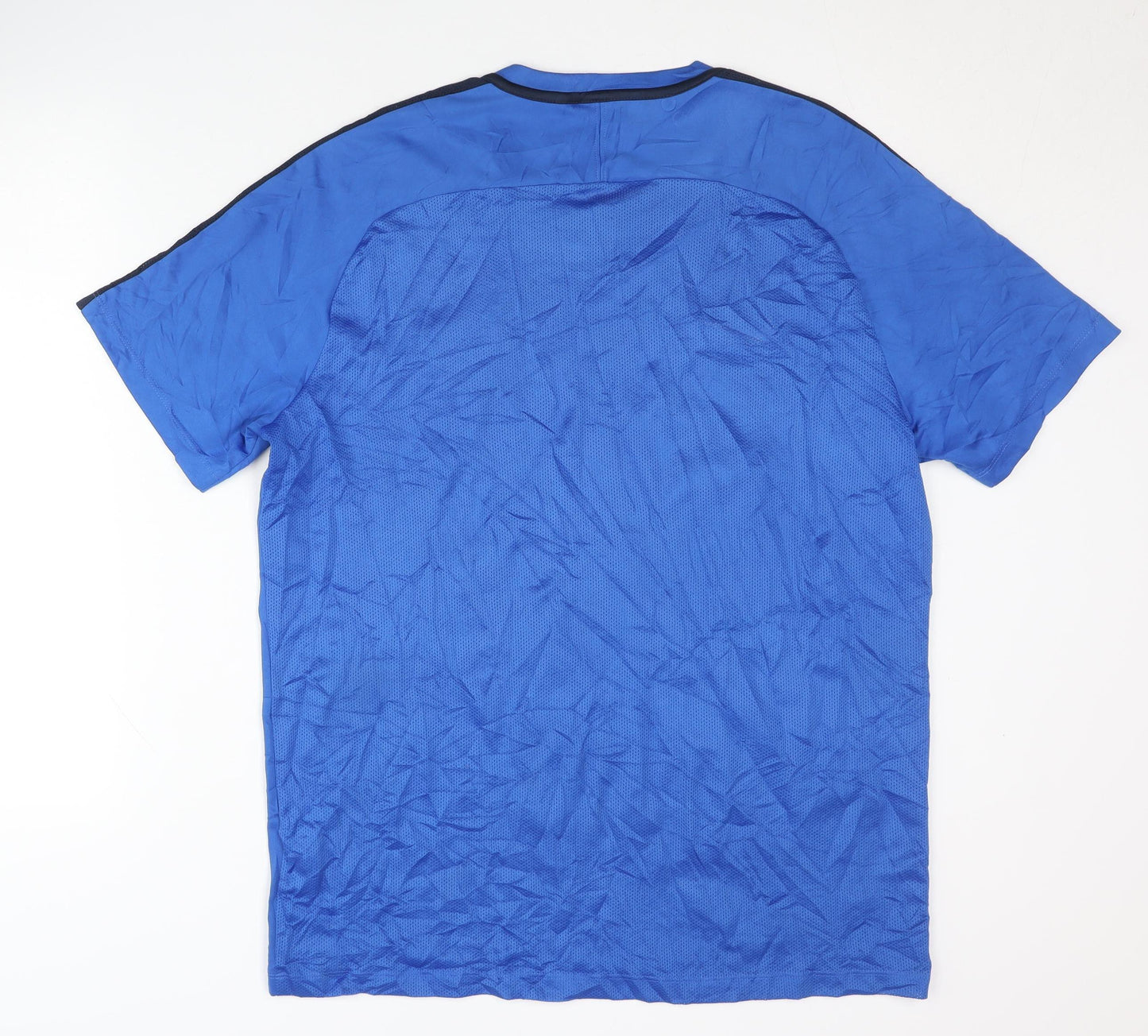 Nike Men's Blue Athletic Jersey T-Shirt Medium