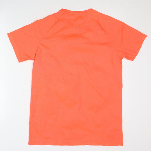 Active & Co Men's Orange Gym T-Shirt M - Breathable Fit