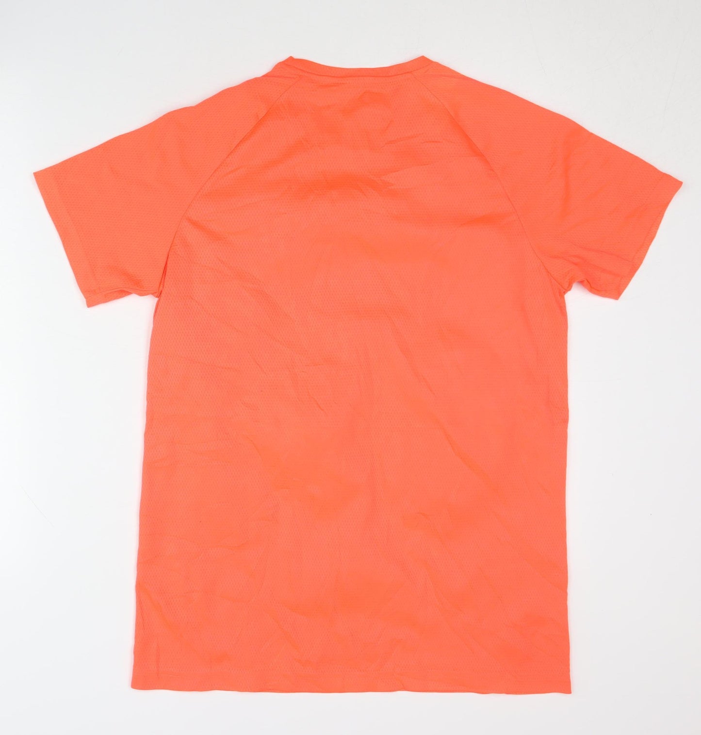 Active & Co Men's Orange Gym T-Shirt M - Breathable Fit