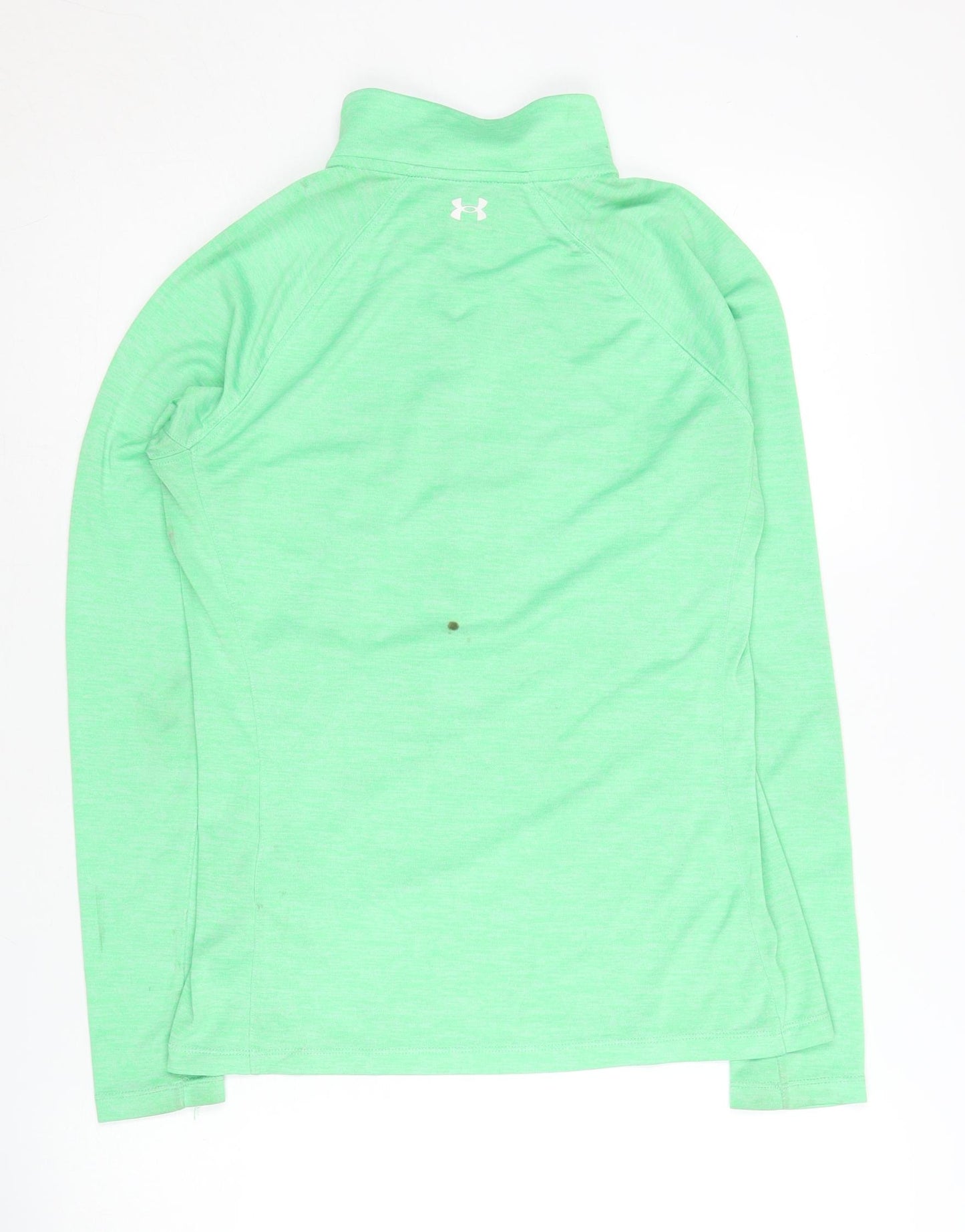 Under Armour Women's Green Pullover, Size S, Long Sleeve